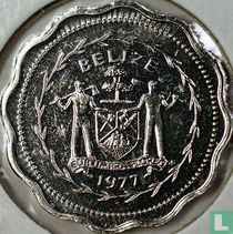 Belize 1 cent 1977 "Swallow-tailed kite"