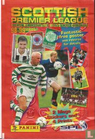 Scottish Premier League Official photoprint and mega sticker collection 98-99 season album pictures catalogue