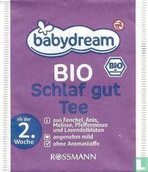 Babydream (Rossmann) teebeutel katalog