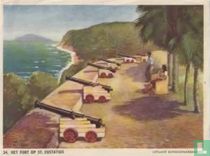 Het fort op St. Eustatius