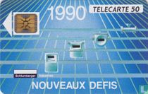 Schlumberger 1990 nouvelle annee, nouveaux defis