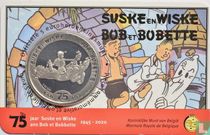 Belgien 5 Euro 2020 (Coincard - ungefärbte) "75 Jahre Suske und Wiske"