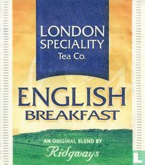 London Speciality Tea Co. tea bags and tea labels catalogue