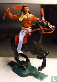 Indiaan te paard