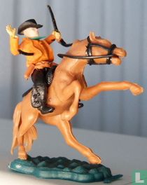 Cowboy te paard