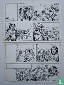 Studio Vandersteen / Frank Sels - Bessy - page de fermeture originale (p.28) - Le sel qui tue - (1968)