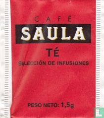 Café Saula tea bags catalogue