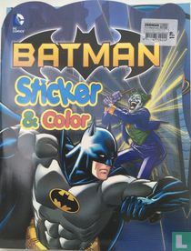 Batman sticker en kleurboek