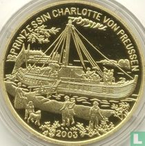 Corée du Nord 20 won 2003 (BE) "Steamship Prinzessin Charlotte von Preussen"