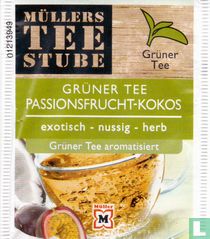 Grüner Tee Passionsfrucht-Kokos