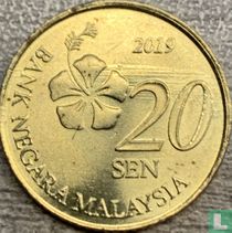 Malaisie 20 sen 2019