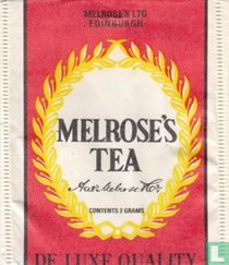 Melrose's theezakjes catalogus