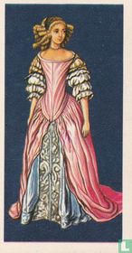 Lady's formal dress 1674
