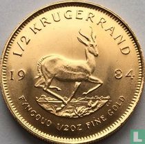 Afrique du Sud ½ krugerrand 1984