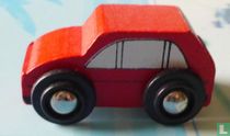 Houten auto