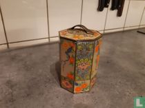 Kolibri thee 8-kantig met chinese bloesemtakken
