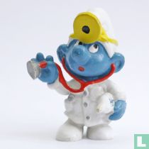 Docteur Schtroumpf (lampe jaune)