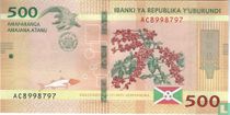 Burundi 500 Francs