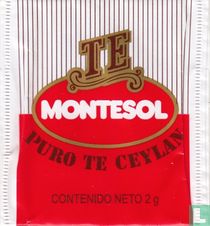 Te Montesol tea bags catalogue