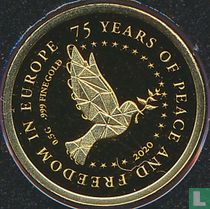 Chad 3000 francs 2020 (PROOF) "75 years of peace and freedom in Europe"