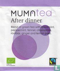 Muma Tea sachets de thé catalogue