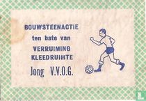 Bouwsteenactie tbv verruiming kleedruimte Jong V.V.O.G.