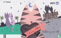 Love You - Cartoon Cats