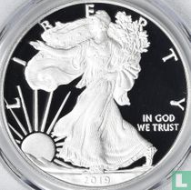 United States 1 dollar 2019 (PROOF - W) "Silver Eagle"