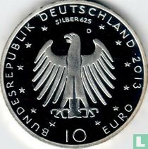 Duitsland 10 euro 2013 (PROOF) "200th anniversary of the birth of Richard Wagner"