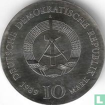 DDR 10 mark 1989 "225th anniversary Birth of Johann Gottfried Schadow"