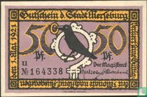 Merseburg, Stadt - 50 Pfennig (u) 1921