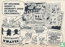 Dit geschenk wordt u gesmurft door de Kwatta chocopasta!