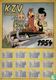 KZV kalender 1954