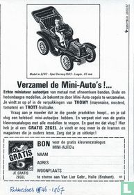 Verzamel de mini-auto's!...