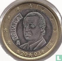 Spain 1 euro 2003 for sale