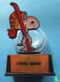 Snoopy - als Skiër