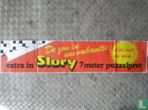 De zon in uw vakantie, extra in uw Story 7 meter puzzelplezier ,doe mee en win