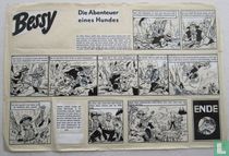 Bessy 31 - Originalseite - Die heulenden Felsen - Loseblatt - in Tinte - (1959)