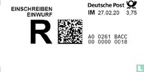 R - Internet Einschreiben Einwurf