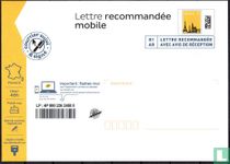 Ready to post - Mobile registered letter 50g