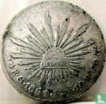 Mexico 4 real 1851 (Go PF)