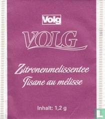 Volg tea bags catalogue