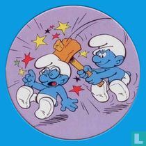 Potige Smurf en Brilsmurf