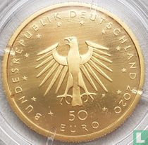 Allemagne 50 euro 2020 (F) "French horn"