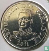 Paraguay 50 guaranies 2011