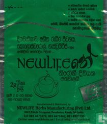 Newlife tea bags catalogue