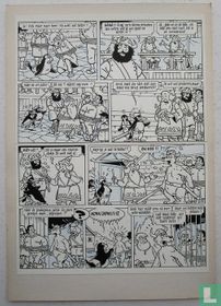 Jerom 20 - 3e série - Planche originale (p.15) - The vikingland - (1986)
