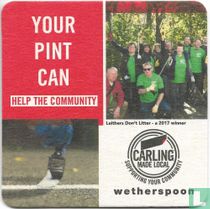 Carling Made Local; Your Pint Can Help The Community