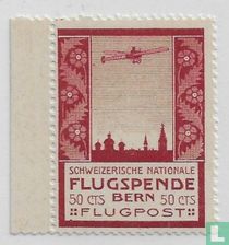 Vliegtuig boven Bern 