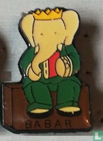 Babar op stoel